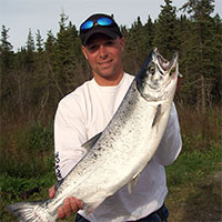 Alaska Silver Salmon Fishing